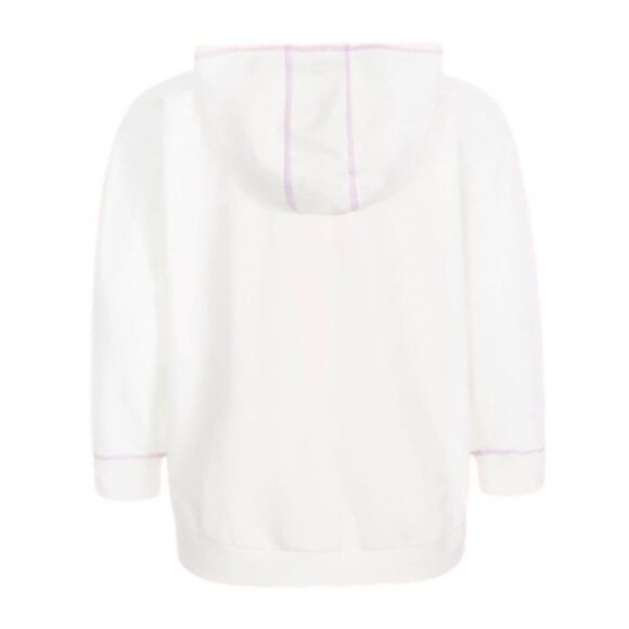 Epic Thread Full Zippered White Hoodie NWT Size Large - Picture 2 of 3